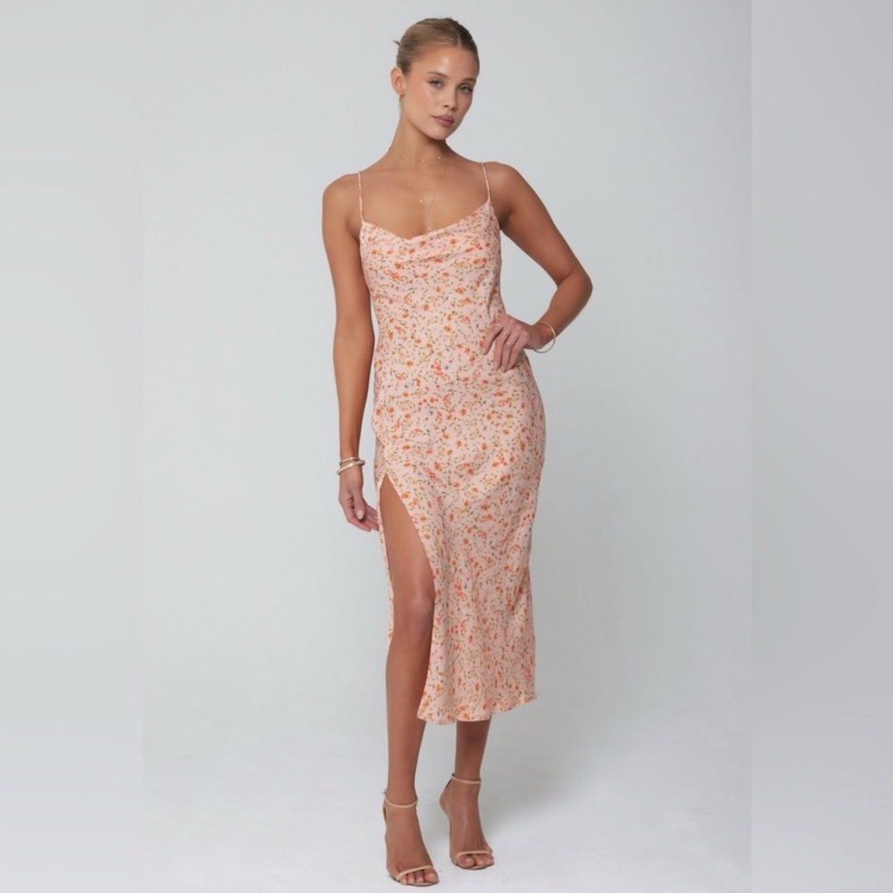RESA x Jojo - Madison Slip Dress - M - Sunstone Color